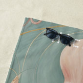 ザパステルタコオブエンチャントドリーフホテル ビーチタオル (インサイチュ)