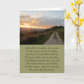 ザパスホームハロウィンサンセット カード (黄色い花)