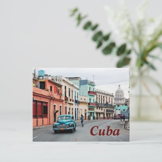 ザパタ通りキューバポストカード ポストカード (スタンド正面)