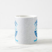 ザパックストップここホッケーのゴアリー・マグ コーヒーマグカップ (中央)