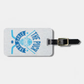 ザパックストップここホッケーゴアリー荷物タグ ラゲッジタグ (正面横)