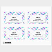 ザパットグレートダン 長方形シール (シート)