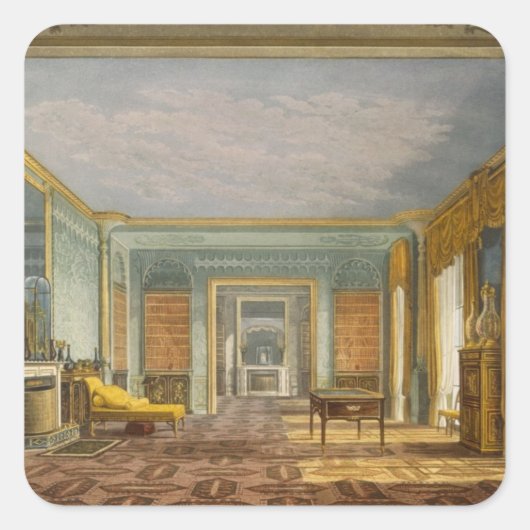 ザパビリオの景色からキングの図書室王室の スクエアシール (正面)