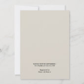 ザパピルスヴィンテージヴェルムオーバーレイブライダルシャワー 招待状 (裏面)