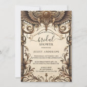 ザパピルスヴィンテージヴェルムオーバーレイブライダルシャワー 招待状 (正面)