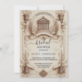 ザパピルスヴィンテージヴェルムオーバーレイブライダルシャワー 招待状 (正面)