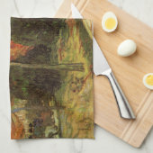 ザパブリックパークアットアルレスバイビンセント・ヴァン・ゴッホ キッチンタオル (四つ折り)