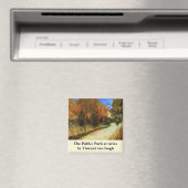 ザパブリックパークアットアルレスバイビンセント・ヴァン・ゴッホ マグネット (インサイチュ (食洗機))