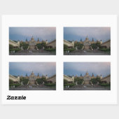 ザパラオ・ナショナル、バルセロナステッカー 長方形シール (シート)