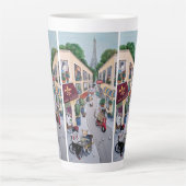 ザパリカフェラテカップ カフェラテマグ (正面)