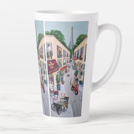 ザパリカフェラテカップ カフェラテマグ (右)