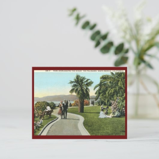 ザパリサーズ、サンタモニカヴィンテージ ポストカード (スタンド正面)