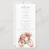 ザパリジェンヌ結婚式 プログラム (正面)