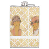 ザパリジャンフラッパーファッショニスタアールデコスタイル フラスク (裏面)