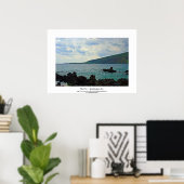 ザパリ～ケアラケクア湾 ポスター (ホームオフィス)