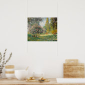 ザパルクモンソー(1876)by Claude Monet ポスター (キッチン)
