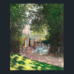 ザパルクモンソー(1878)by Claude Monet ポスター<br><div class="desc">印象派の創始者の一人としてフランスの、オスカー・クロード・モネ（1840年～1926年）は旧師からの複製の規則から解放された。モネの印象派の作品は、自然を直接観察し、時間や季節に応じた光の移り変わりを強調し違うている。このヴィンテージイラストレーションコレクションでは、モネの美しい景観とポートレート画を紹介し、有名な睡蓮や干し草、ルーアン大聖堂シリーズなどを紹介する。</div>