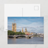 ザパレスオブウェストミンスター&ランベスブリッジ ポストカード (正面/裏面)