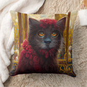 ザパレスキャットinリーガルレッド クッション (ブランケット)