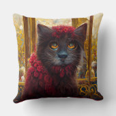 ザパレスキャットinリーガルレッド クッション (裏面)