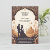 ザパレスヒンディヘンナメーンディインディアンスタイル結婚ズ 招待状 (スタンド正面)