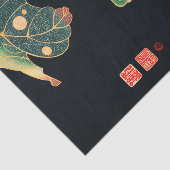 ザパロケカラフルバード日本のイラストレーション 薄葉紙 (詳細)