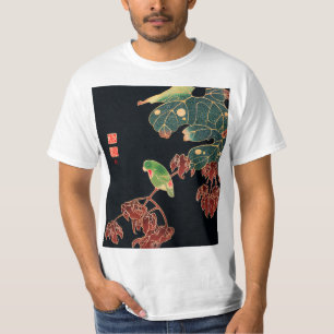 ザパロケットバカラフルード日本のイラストレーション Tシャツ