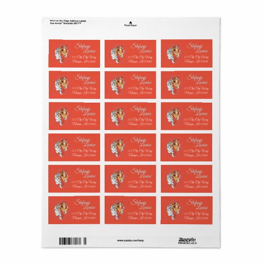 ザパロミノ ラベル (フルシート)