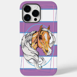 ザパロミノ（紫、青、白）ケースメイトiPho Case-Mate iPhone 14 Pro Maxケース