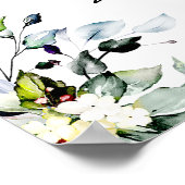 ザパンティーゲームサインミニマルブライダルシャワー ポスター (角)