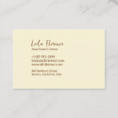 ザパントリークッキー 名刺 (裏面)