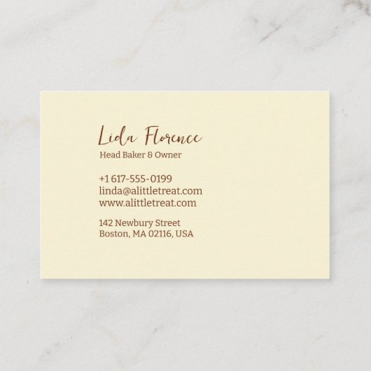 ザパントリークッキー 名刺 (裏面)