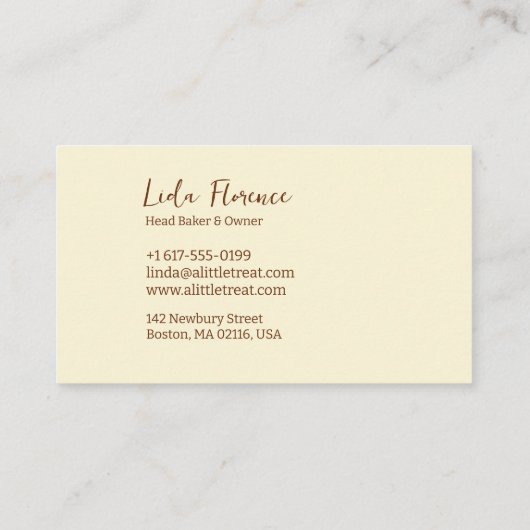 ザパントリークッキー 名刺 (裏面)