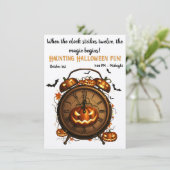 ザパンプキンアワーハローウィンパーティ招待状 招待状 (スタンド正面)