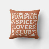 ザパンプキンスパイスラバーズクラブ クッション (裏面)