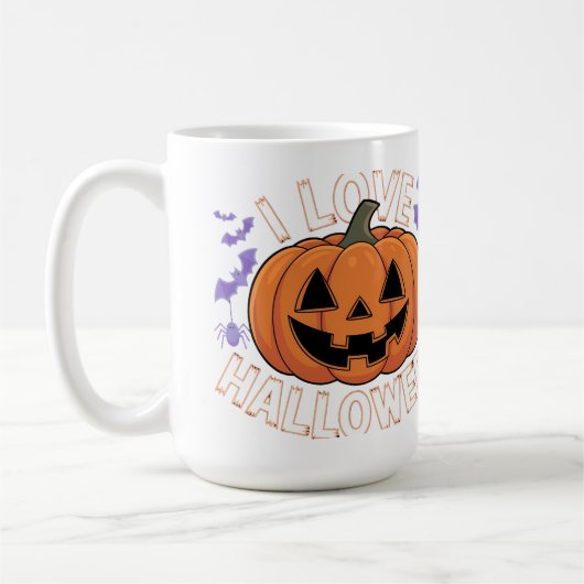 ザパンプキンラブハロウィンマグ コーヒーマグカップ (左)