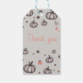 ザパンプキ素朴ン ギフトタグ