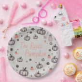 ザパンプキ素朴ン ペーパープレート (パーティー)