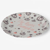 ザパンプキ素朴ン ペーパープレート (アングル)