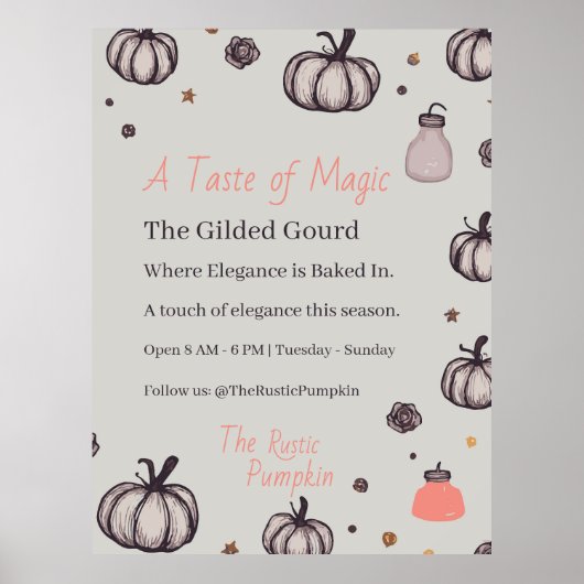 ザパンプキ素朴ン ポスター (正面)