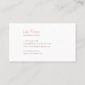 ザパンプキ素朴ン 名刺 (裏面)