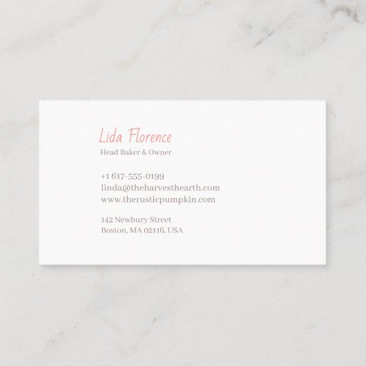 ザパンプキ素朴ン 名刺 (裏面)