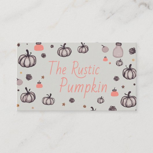 ザパンプキ素朴ン 名刺 (正面)