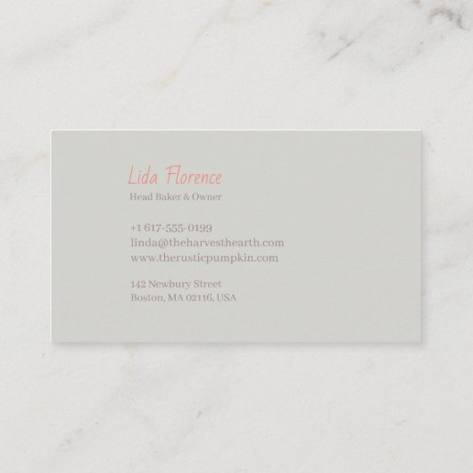 ザパンプキ素朴ン 名刺 (裏面)