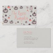 ザパンプキ素朴ン 名刺 (正面/裏面)