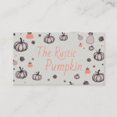 ザパンプキ素朴ン 名刺 (正面)