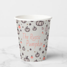 ザパンプキ素朴ン 紙コップ