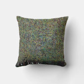 ザパークバイグスタフクリムトヴィンテージアールヌーボー クッション (裏面)