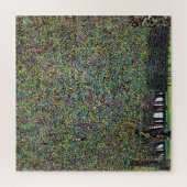 ザパークバイグスタフクリムトヴィンテージアールヌーボー ジグソーパズル (縦)