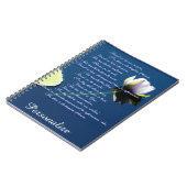 ザパーソナライズされたベテュデス ノートブック (左側)